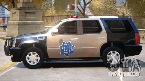 Escalade Police pour GTA 4