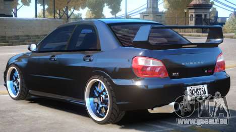 Subaru Impreza Improved pour GTA 4