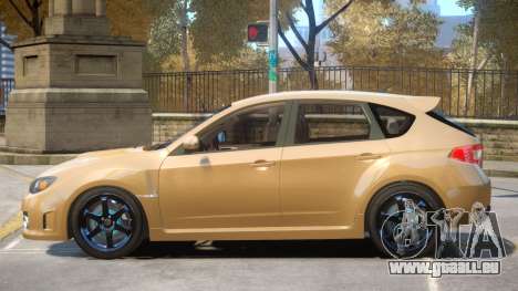 Subaru Impreza WRX STI Hatchback für GTA 4