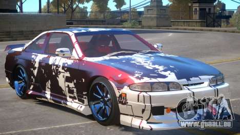 Nissan Silvia S14 V1 PJ2 pour GTA 4