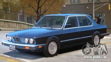 BMW 535 E28 V1.2 pour GTA 4