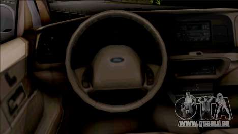Ford Crown Victoria Civil RHA pour GTA San Andreas