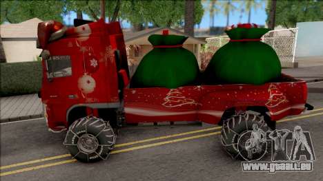 DAF XF Christmas Truck pour GTA San Andreas