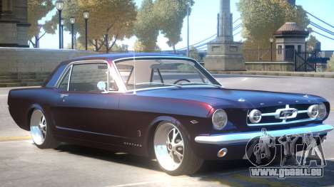 1965 Ford Mustang GT V1 pour GTA 4