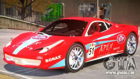 Ferrari 458 Challenge PJ2 pour GTA 4