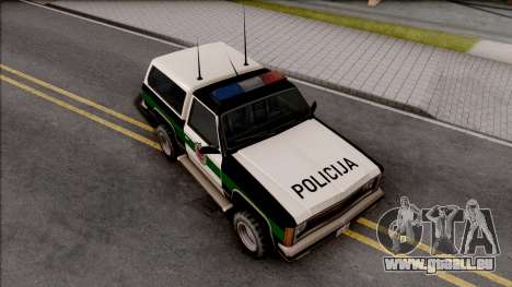 Lietuviska Police Ranger pour GTA San Andreas