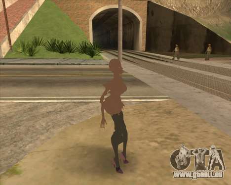 Scary woman nude bald pour GTA San Andreas