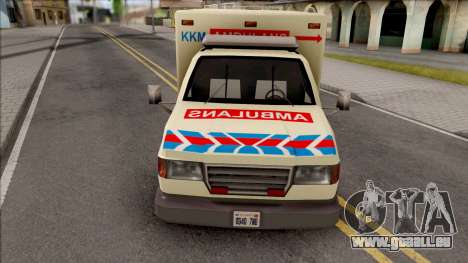 Ambulance Malaysia KKM pour GTA San Andreas