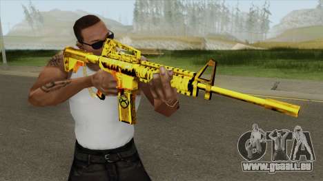 M4A1 Gold (French Armed Forces) für GTA San Andreas