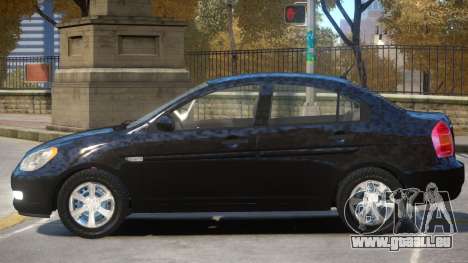 Hyundai Accent Stock pour GTA 4