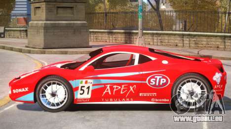Ferrari 458 Challenge PJ2 für GTA 4