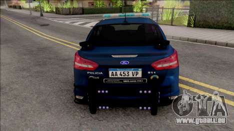 Ford Focus Policia Federal Argentina pour GTA San Andreas