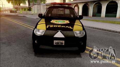 Mitsubishi L200 Triton 2010 Policia Federal für GTA San Andreas