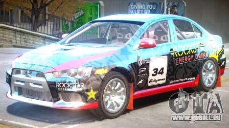 Mitsubisi Lancer Evo X Rally pour GTA 4