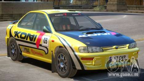 Subaru Impreza Rally Edition V1 PJ1 für GTA 4