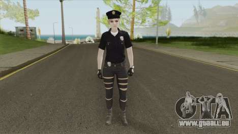 Police Girl Skin pour GTA San Andreas