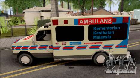 Ambulance Malaysia KKM für GTA San Andreas