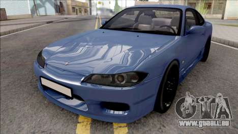 Nissan Silvia S15 Stock Blue für GTA San Andreas