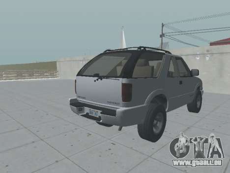 Chevrolet Blazer 2001 pour GTA San Andreas