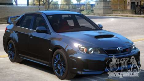Subaru Impreza Upd pour GTA 4