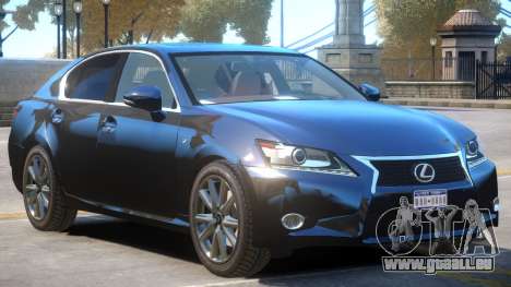 Lexus GS350 Upd pour GTA 4