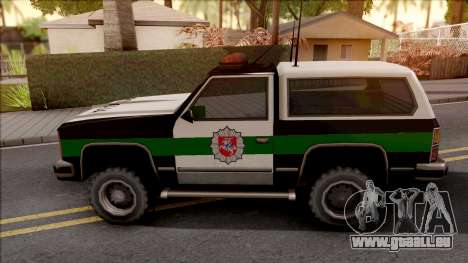 Lietuviska Police Ranger für GTA San Andreas
