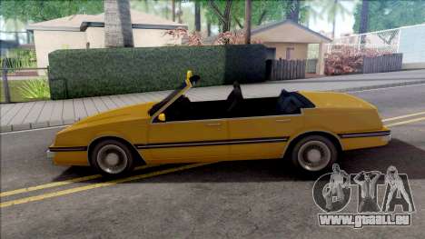 GTA IV Willard Cabrio Taxi für GTA San Andreas