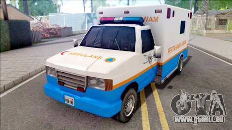 Ambulance Malaysia APM pour GTA San Andreas