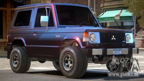 Mitsubishi Pajero V1 pour GTA 4