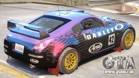 Nissan 350Z Drift V1 PJ2 pour GTA 4