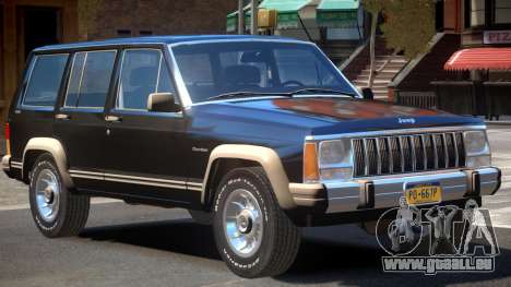 1984 Jeep Cherokee V1 pour GTA 4