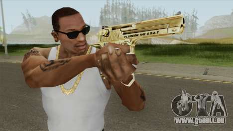Desert Eagle Gold (French Armed Forces) für GTA San Andreas