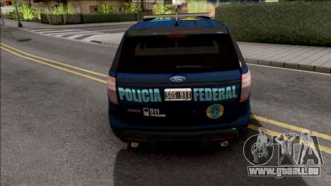 Ford Explorer Policia Federal Argentina pour GTA San Andreas