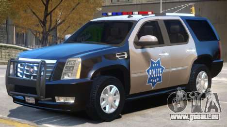 Escalade Police pour GTA 4