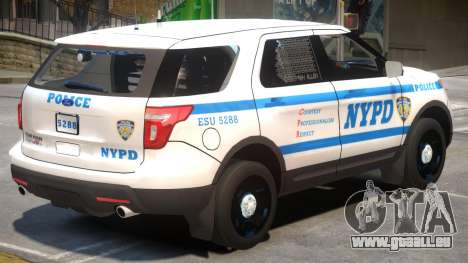 Ford Explorer V1 Police für GTA 4