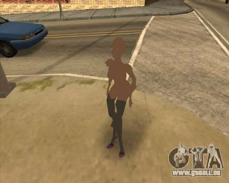 Scary woman nude bald für GTA San Andreas