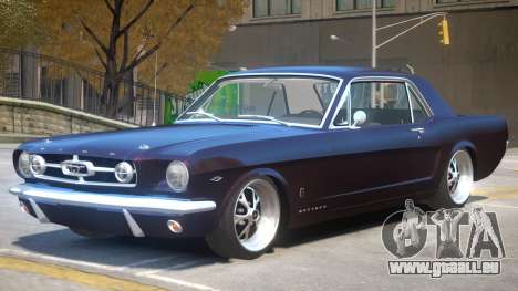 1965 Ford Mustang GT V1 pour GTA 4