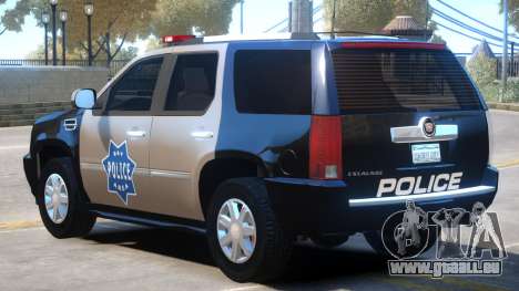 Escalade Police pour GTA 4