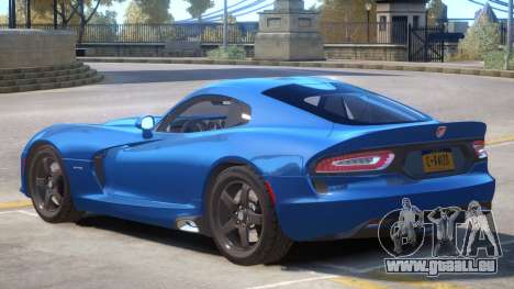 Dodge Viper GTS V2.2 pour GTA 4