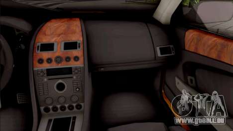 Aston Martin DB9 Full Tunable HQ Interior pour GTA San Andreas