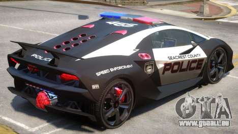 Lamborghini Sesto Police V1.2 für GTA 4
