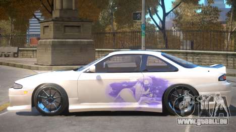 Nissan Silvia S14 V1 PJ3 pour GTA 4