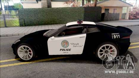 GTA 5 Invetero Coquette Police pour GTA San Andreas