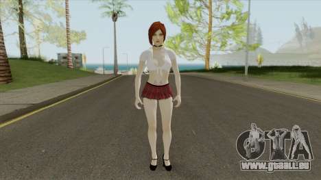 Ada Wong Sexy Schoolgirl HD pour GTA San Andreas