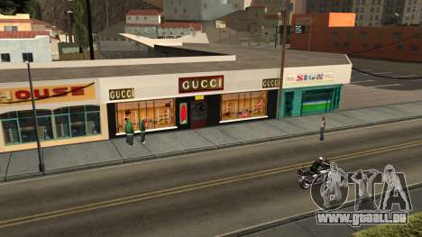 Neue Gucci Store für GTA San Andreas