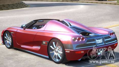 Koenigsegg CCX Roadster V1 pour GTA 4