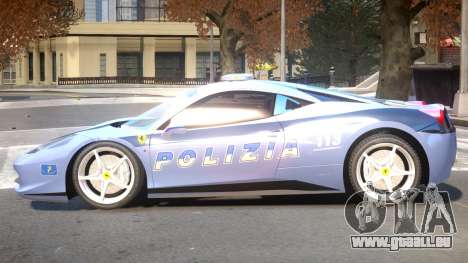 Ferrari 458 Police für GTA 4