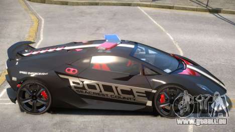Lamborghini Sesto Police V1.3 für GTA 4
