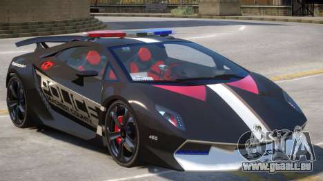 Lamborghini Sesto Police V1.3 für GTA 4