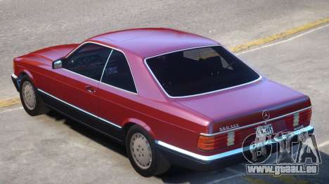 1987 Mercedes W126 R2 pour GTA 4